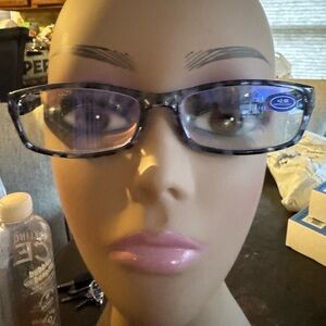 Stylish Black and Gray Eyeglasses 2.50